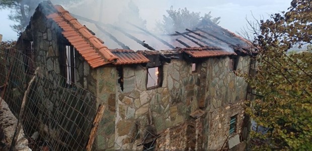 Κάηκε σπίτι στον Άγιο Γεώργιο Καρδίτσας